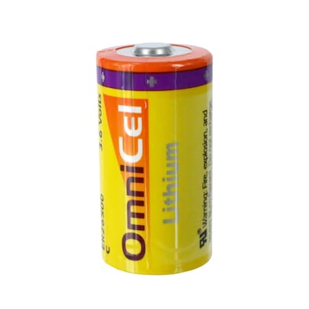 Omnicel ER26500 3.6V 8.5Ah Sz C Standard Lithium High Energy Battery ER26500/S